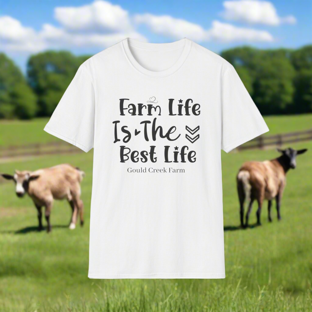 Farm Life is the Best Life GCF - Unisex Softstyle T-Shirt