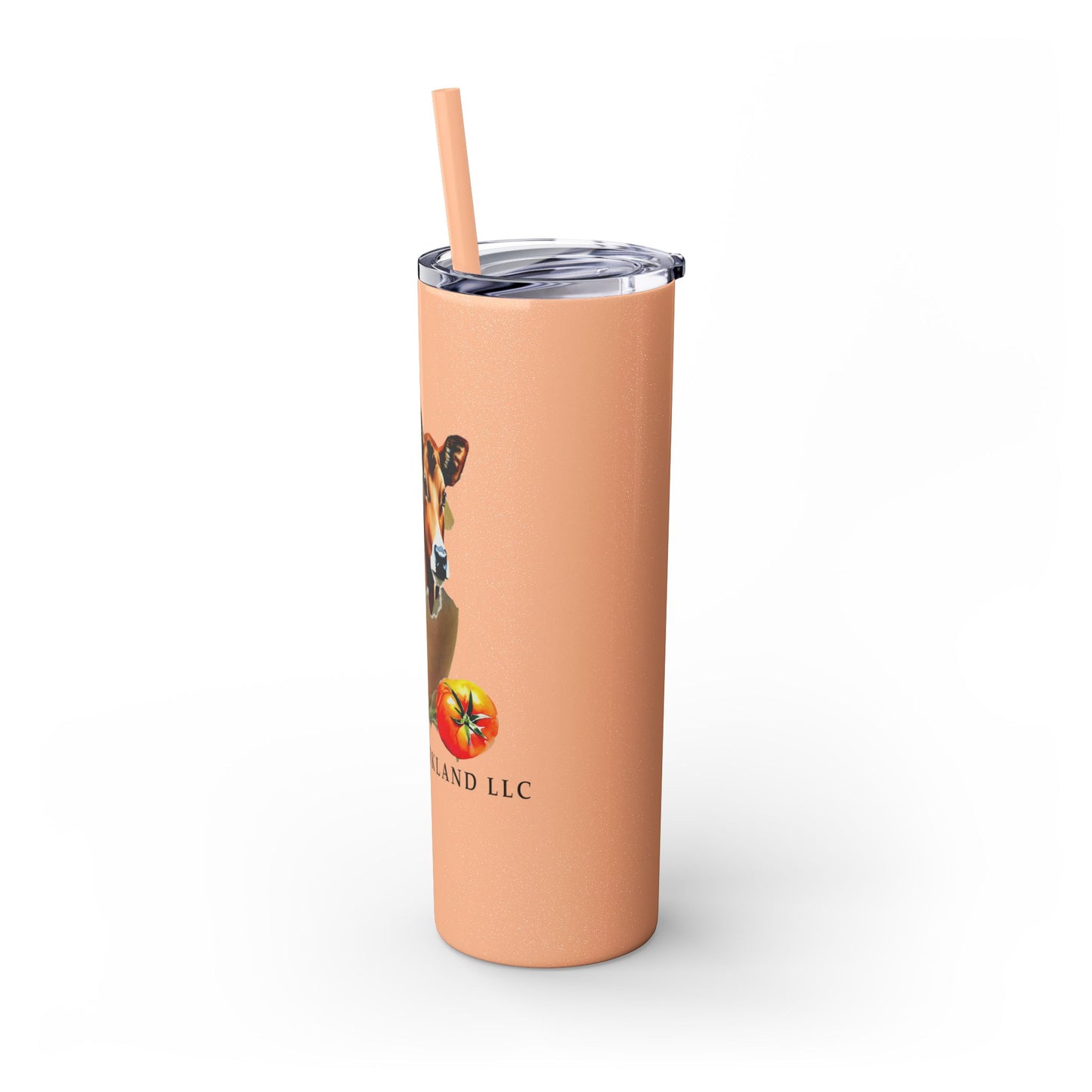 S&J Farm Kirkland LLC - Skinny Tumbler with Straw, 20oz