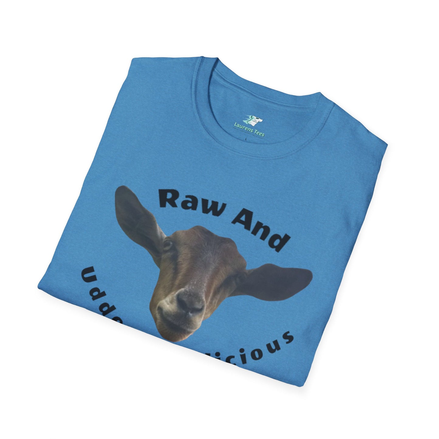 Raw And Udderly Delicious GCF - Unisex Softstyle T-Shirt