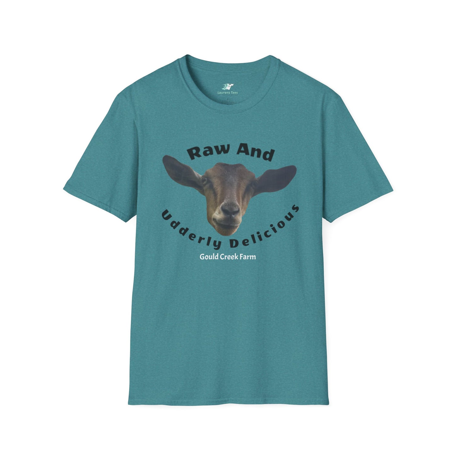 Raw And Udderly Delicious GCF - Unisex Softstyle T-Shirt