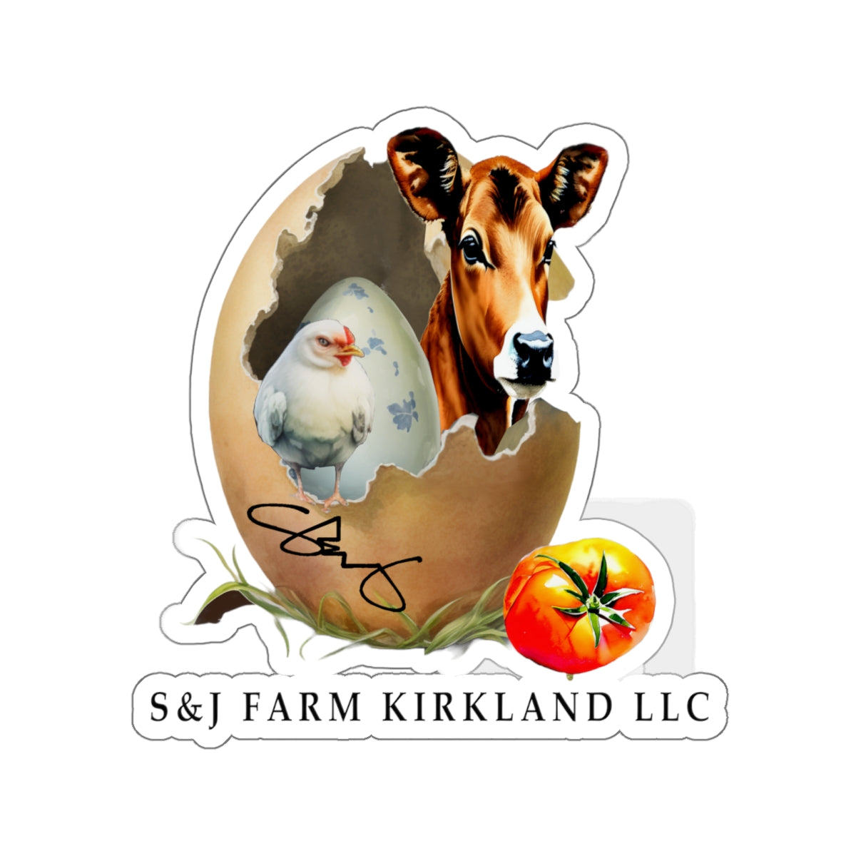 S&J Farm Kirkland LLC - Kiss-Cut Stickers