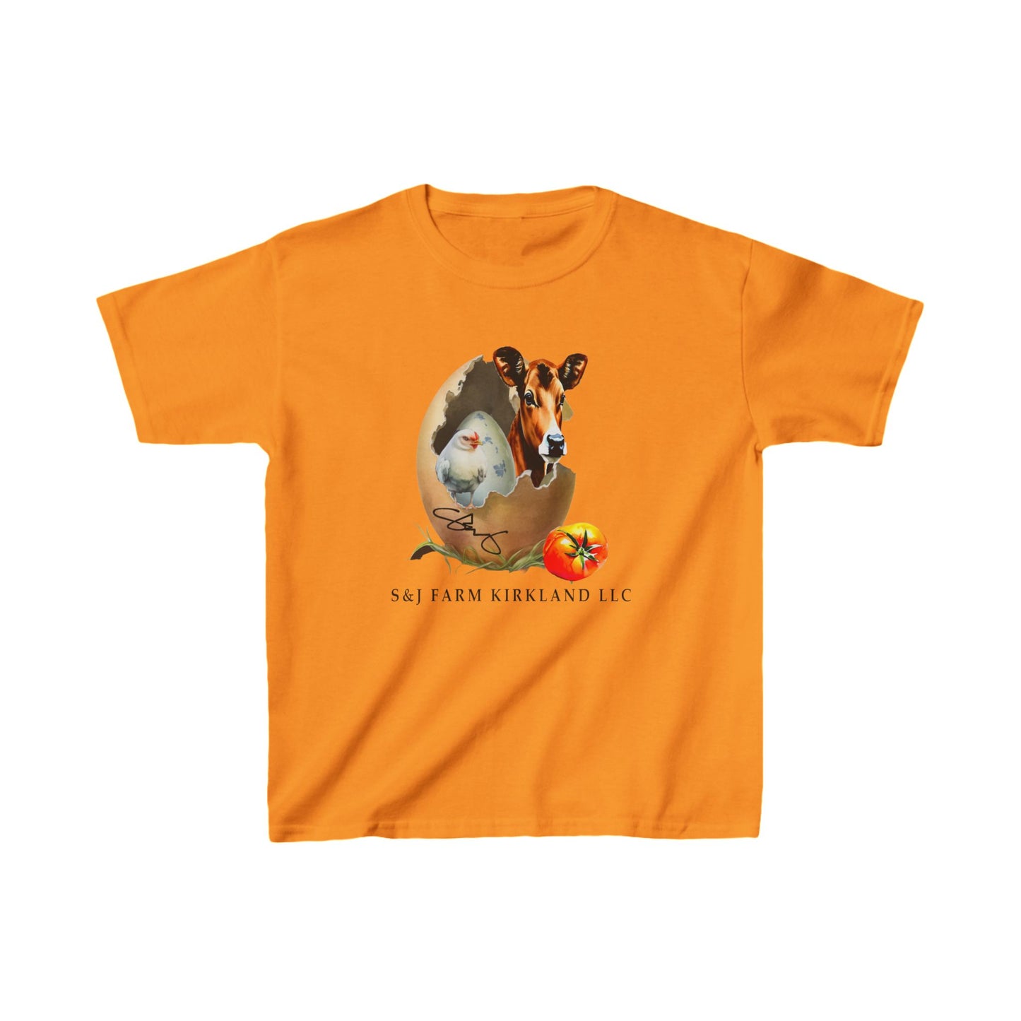 S&J Farm Kirkland LLC - Kids Heavy Cotton™ Tee