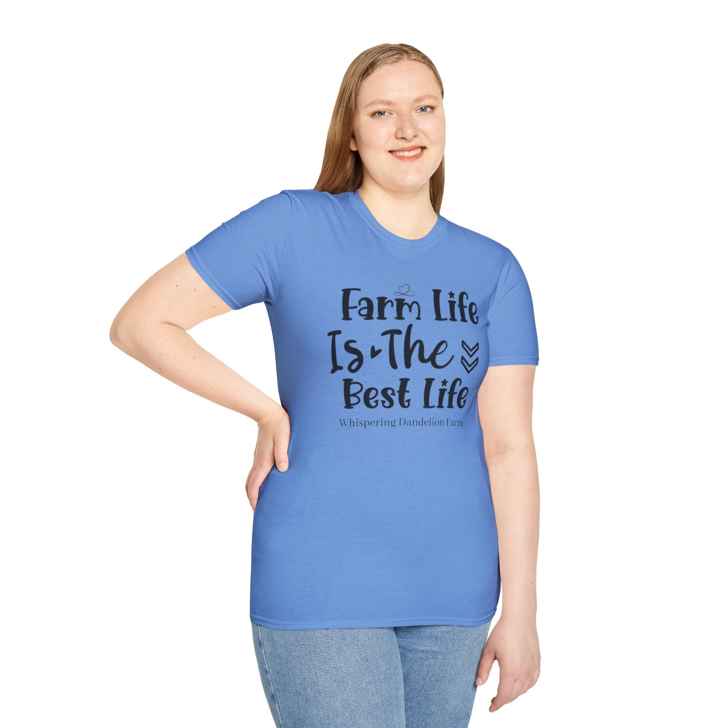 Farm Life is the Best Life WDF - Unisex Softstyle T-Shirt