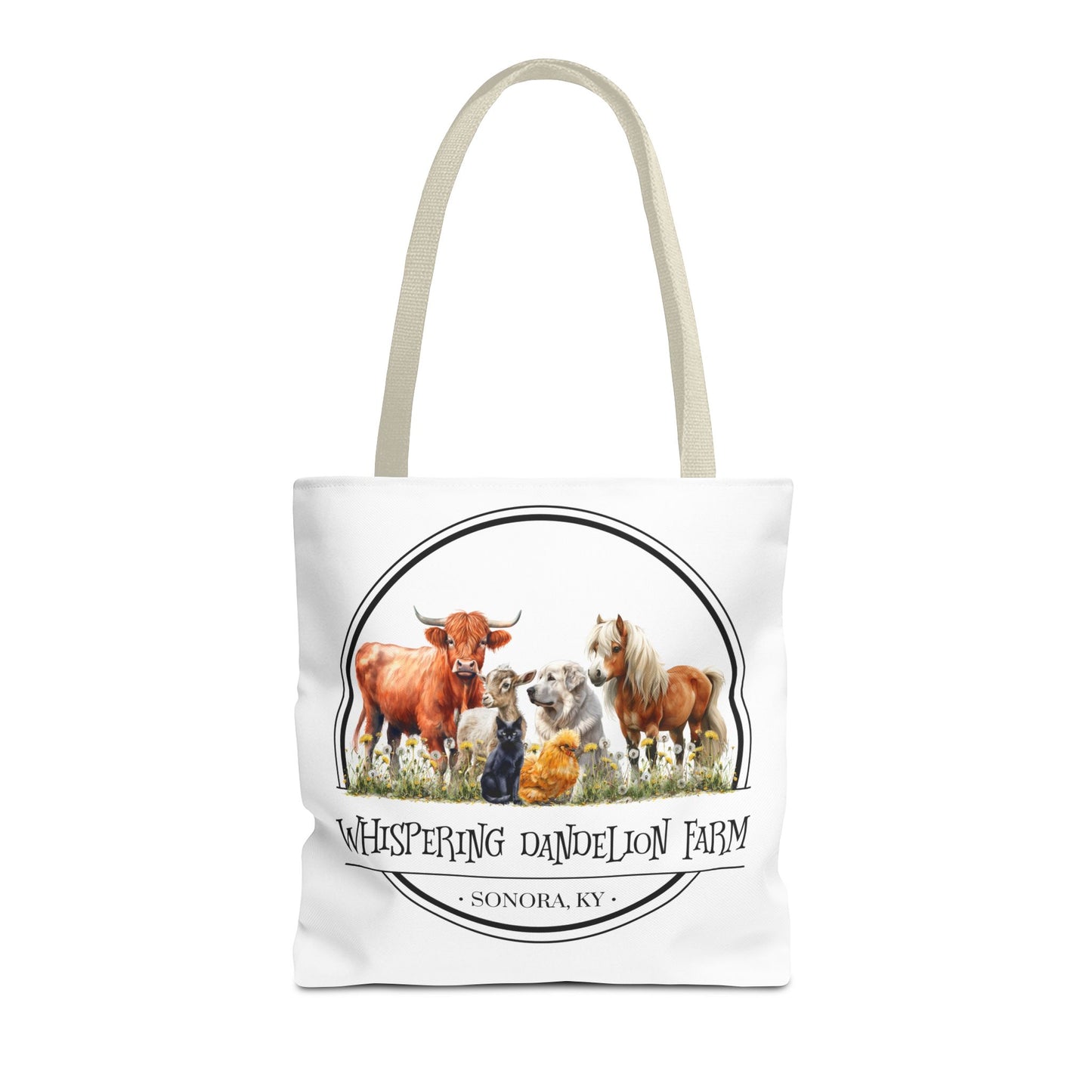 Whispering Dandelion Farm - Tote Bag (AOP)