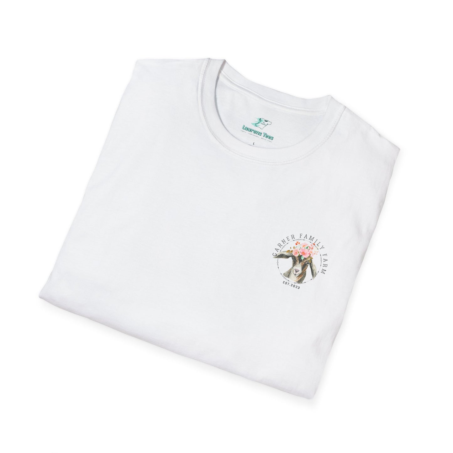 Plays Well With Udders - Unisex Softstyle T-Shirt