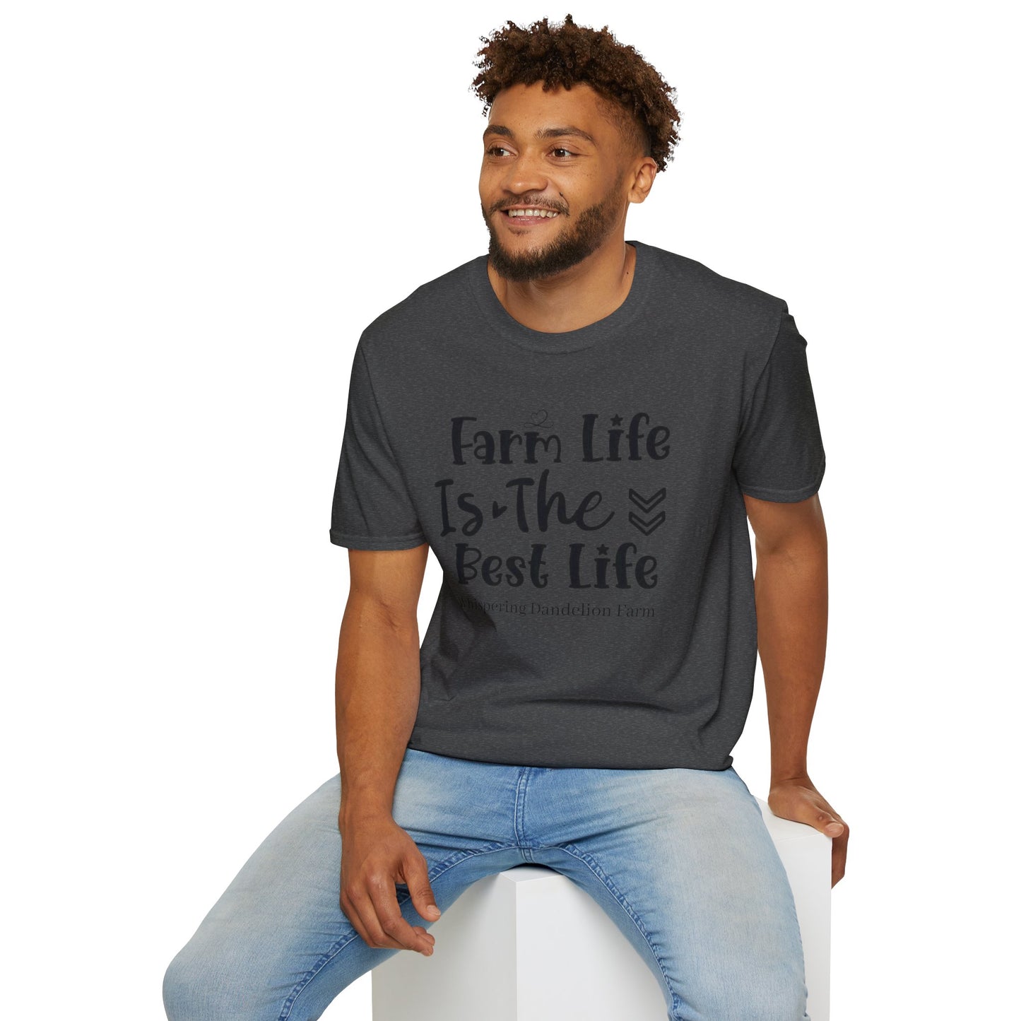 Farm Life is the Best Life WDF - Unisex Softstyle T-Shirt