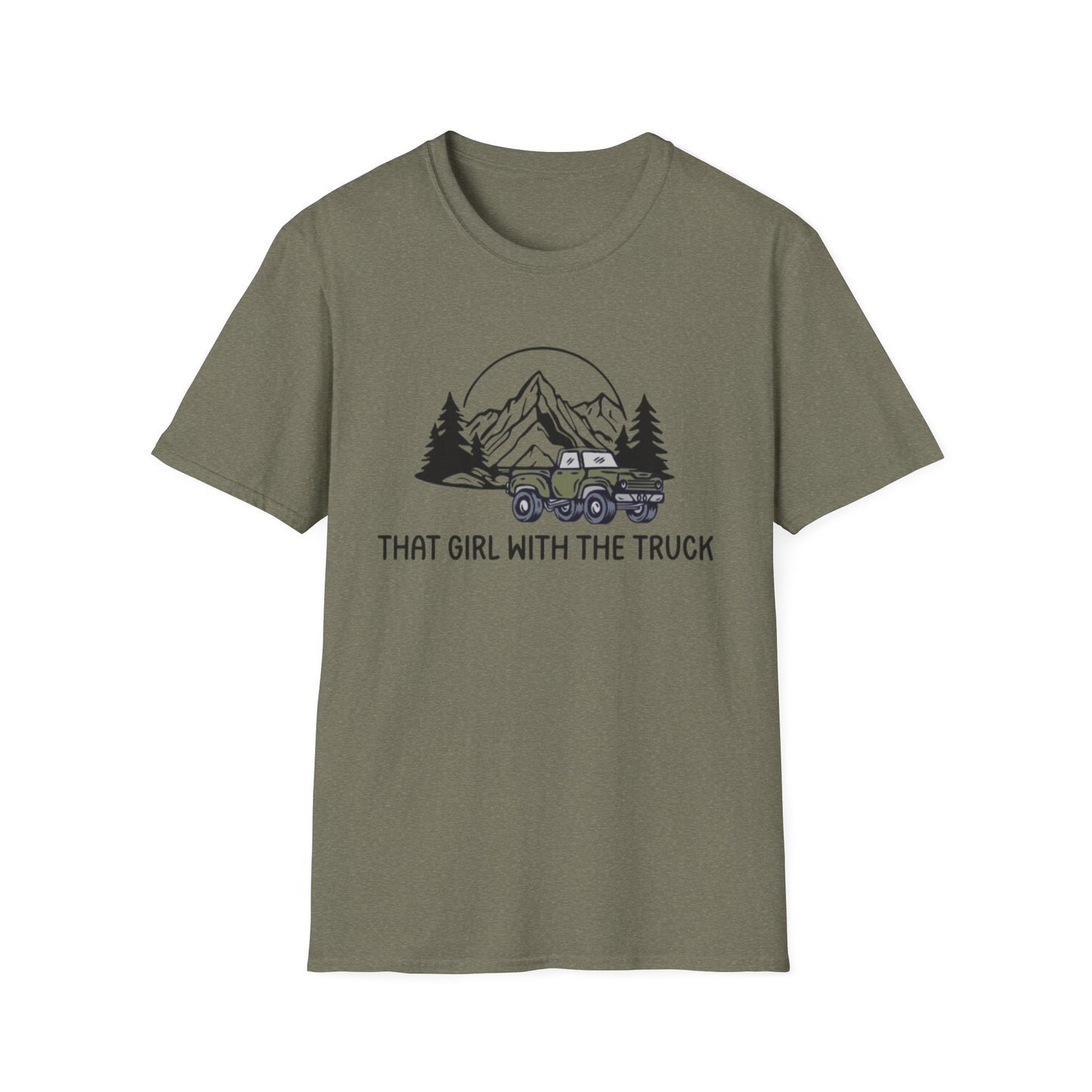 That Girl With The Truck - Unisex Softstyle T-Shirt