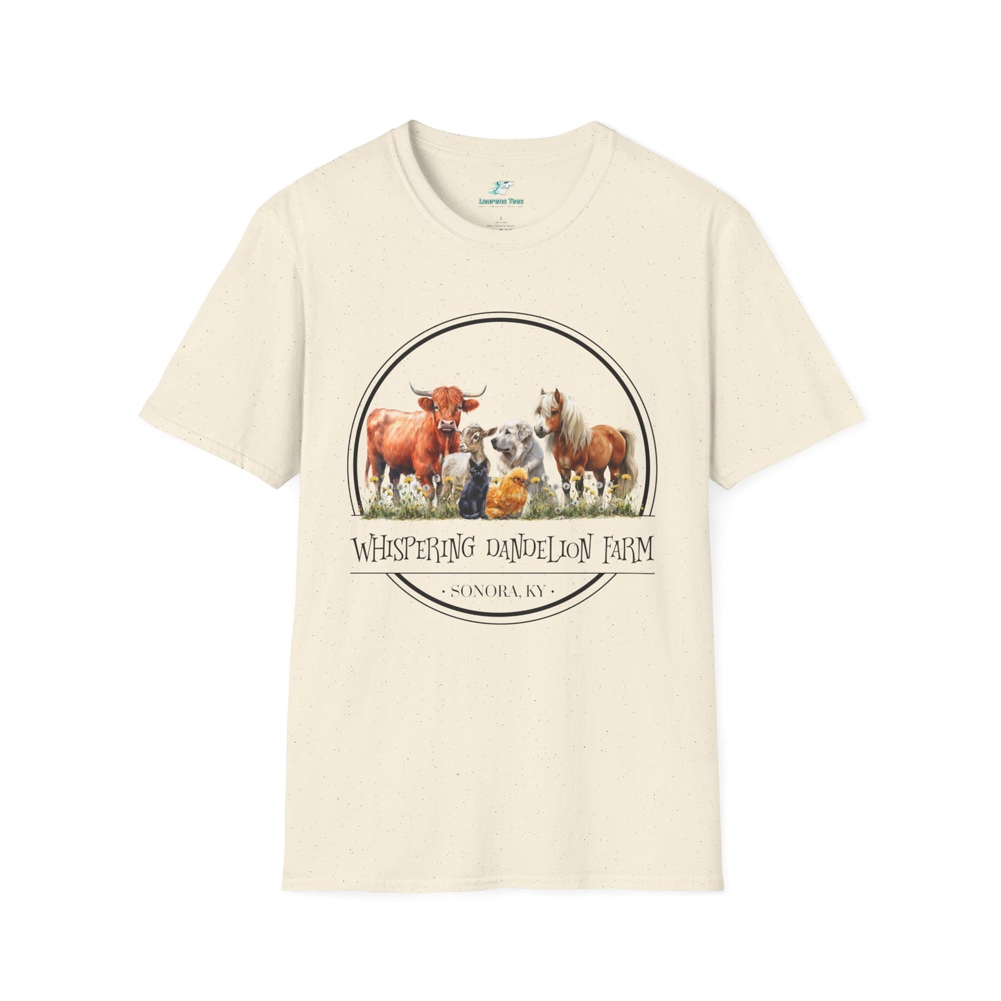 Whispering Dandelion Farm - Unisex Softstyle T-Shirt