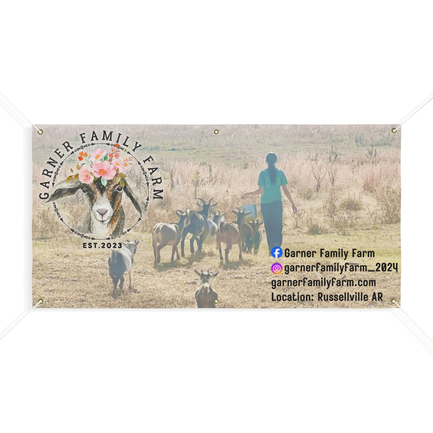 Garner Family Farms - Matte Banner