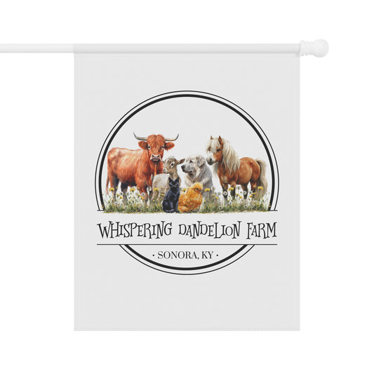 Whispering Dandelion Farm - Garden & House Banner