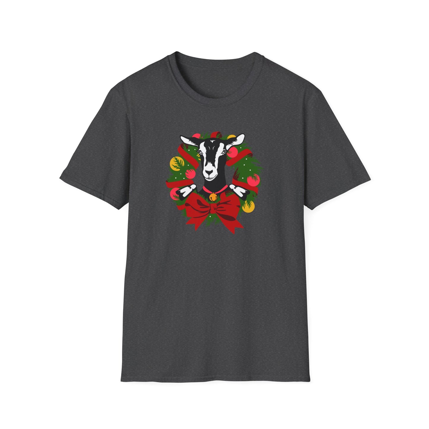 Goat Wreath - Unisex Softstyle T-Shirt