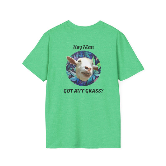 Hey Man Got Any Grass Goat Garner - Unisex Softstyle T-Shirt