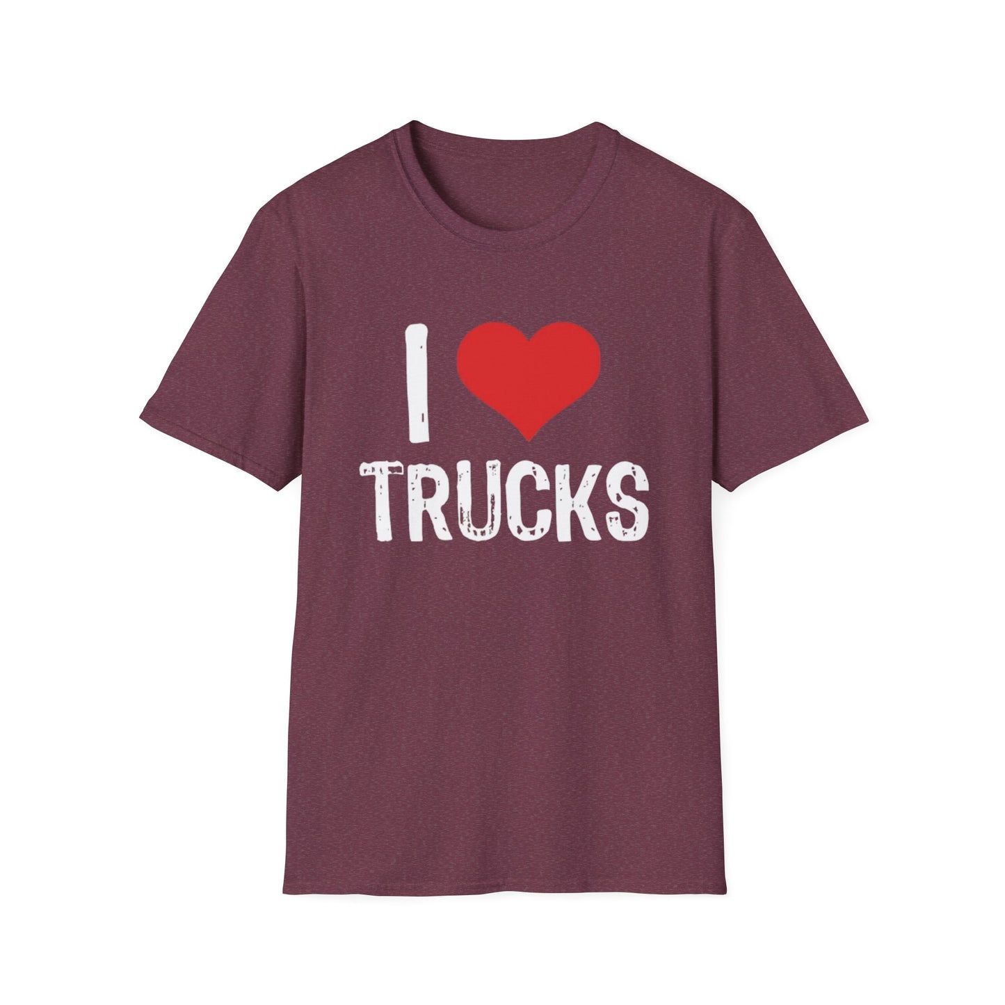 I Love Trucks - Unisex Softstyle T-Shirt