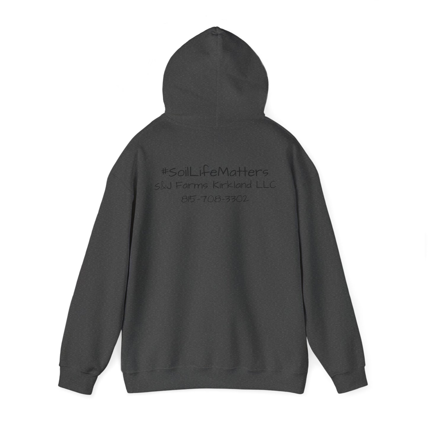 S&J Farm Kirkland LLC FRONT AND BACK DESIGNS - Unisex Heavy Blend™ Hooded Sweatshirt