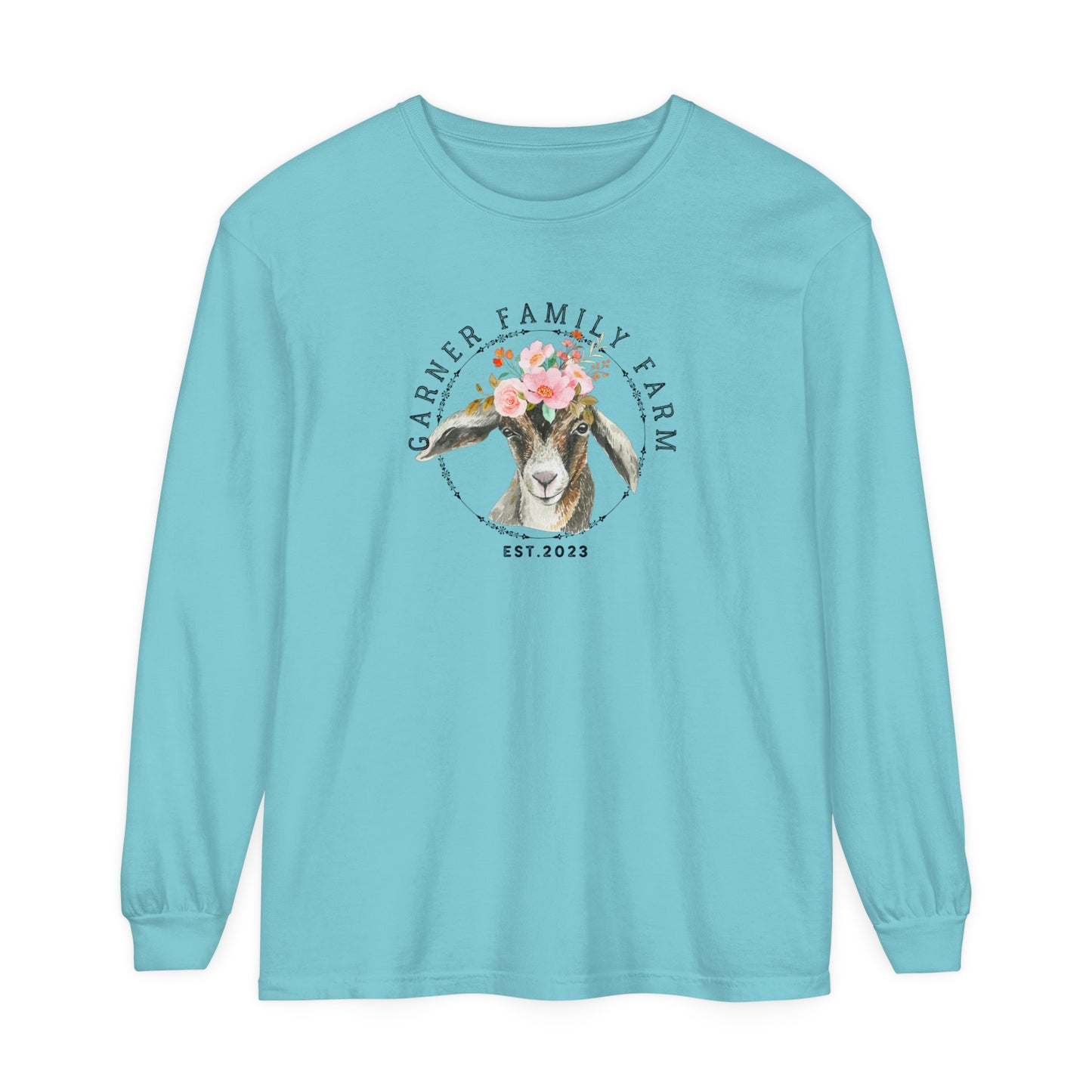 Garner Family Farm - Unisex Garment-dyed Long Sleeve T-Shirt