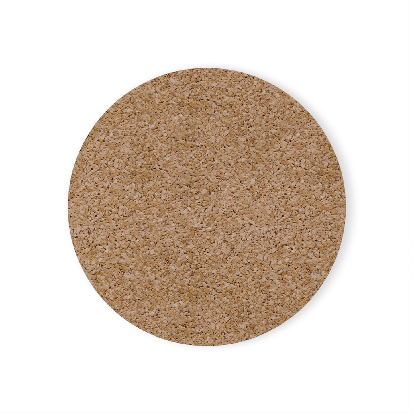 Cow Series Brown Flower Fur WDF - Cork Back Coaster