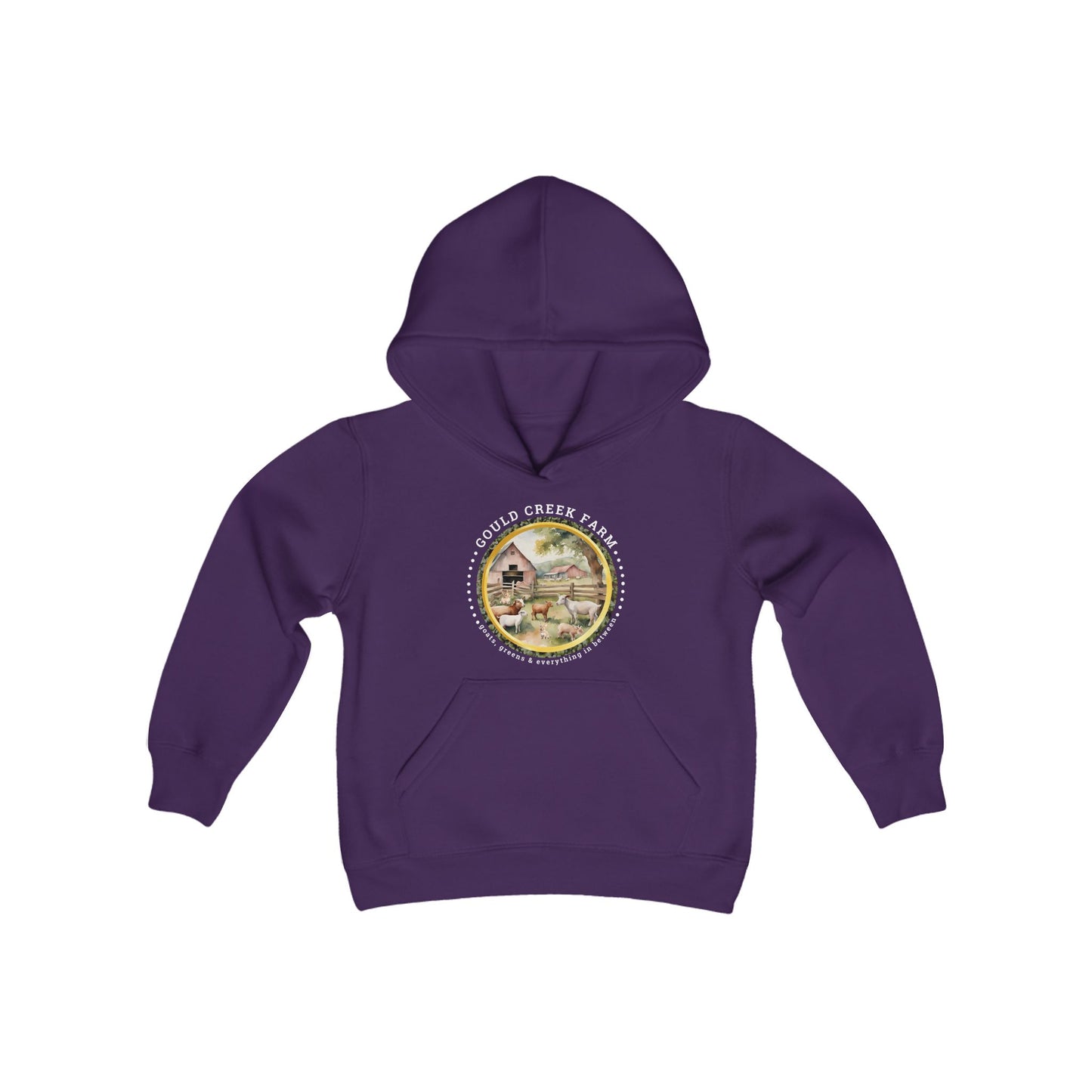 Gould Creek Farm - Youth Heavy Blend Hooded Sweatshirt