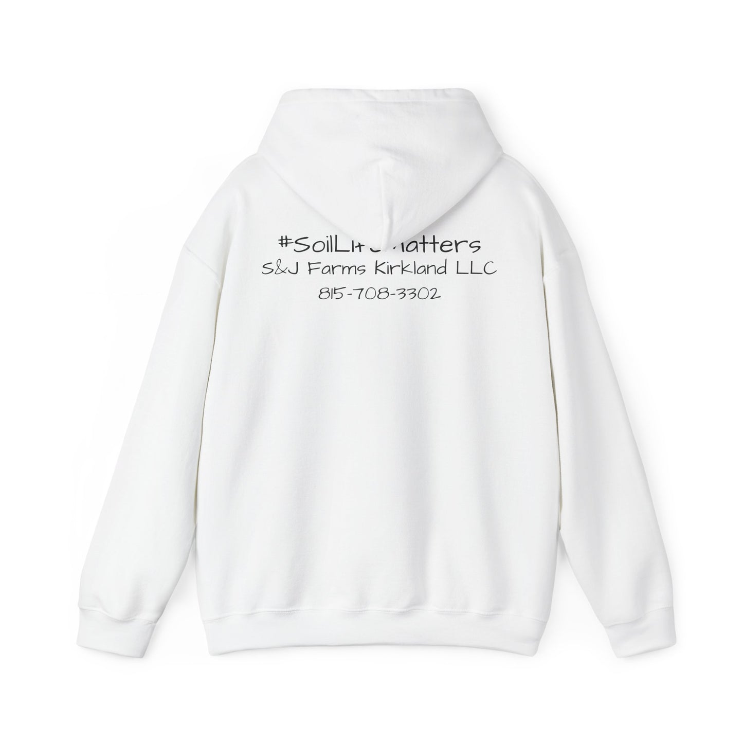 S&J Farm Kirkland LLC FRONT AND BACK DESIGNS - Unisex Heavy Blend™ Hooded Sweatshirt