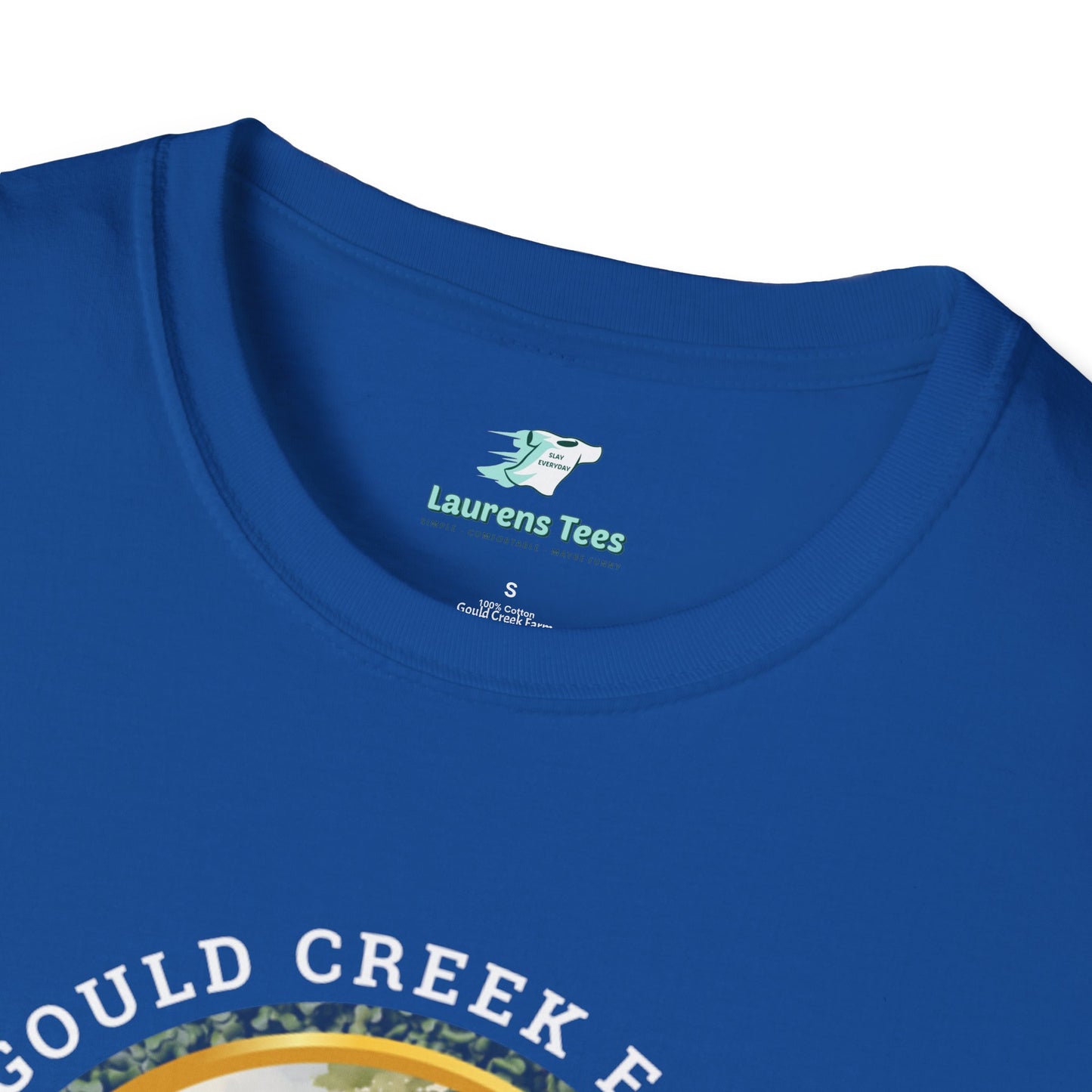 Gould Creek Farms Front - Unisex Softstyle T-Shirt