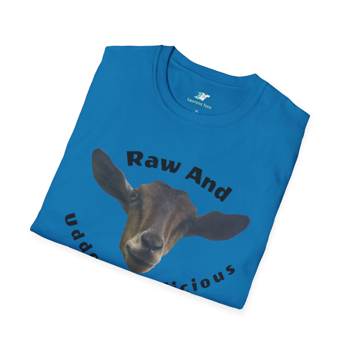 Raw And Udderly Delicious GCF - Unisex Softstyle T-Shirt