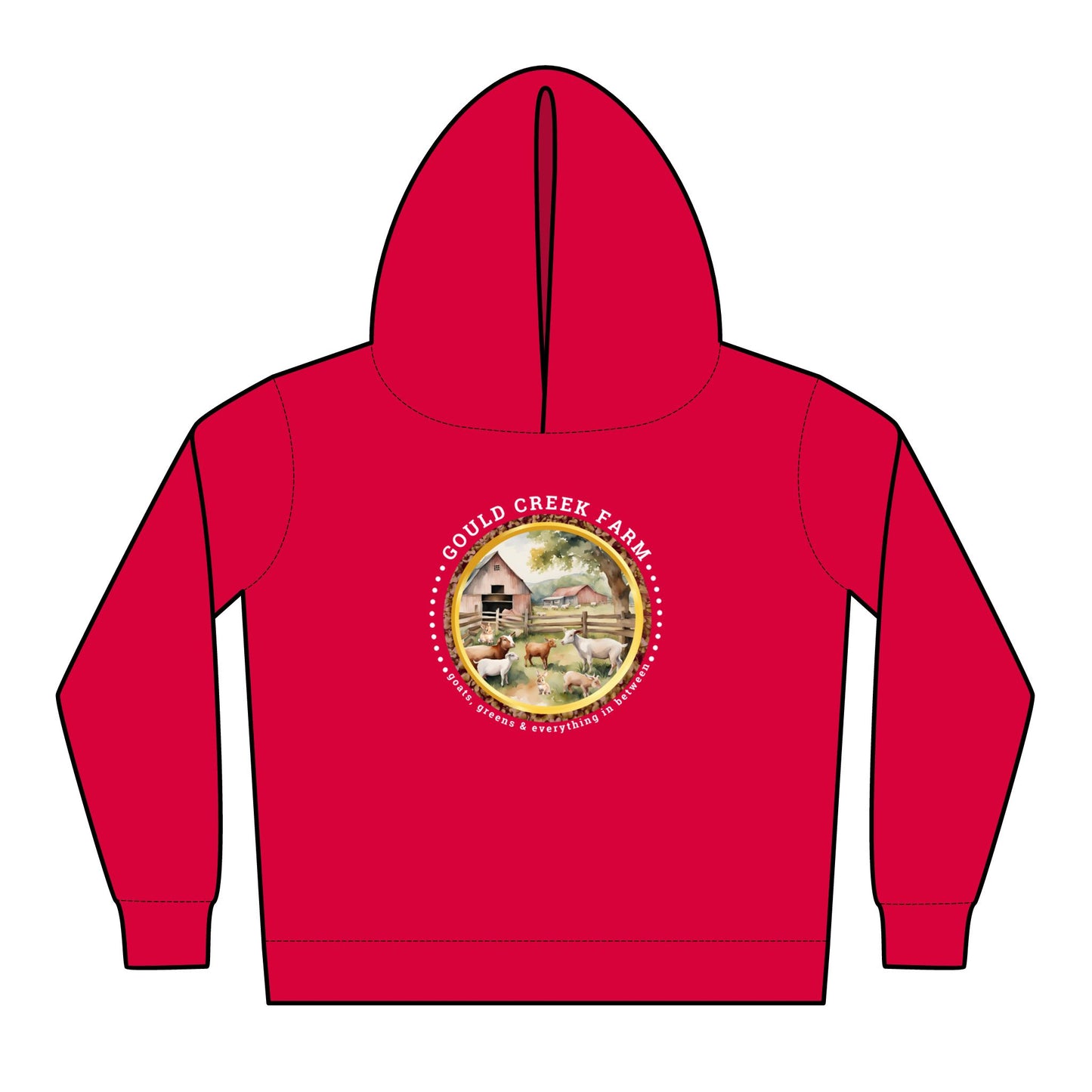 Gould Creek Farm - Toddler Pullover Fleece Hoodies