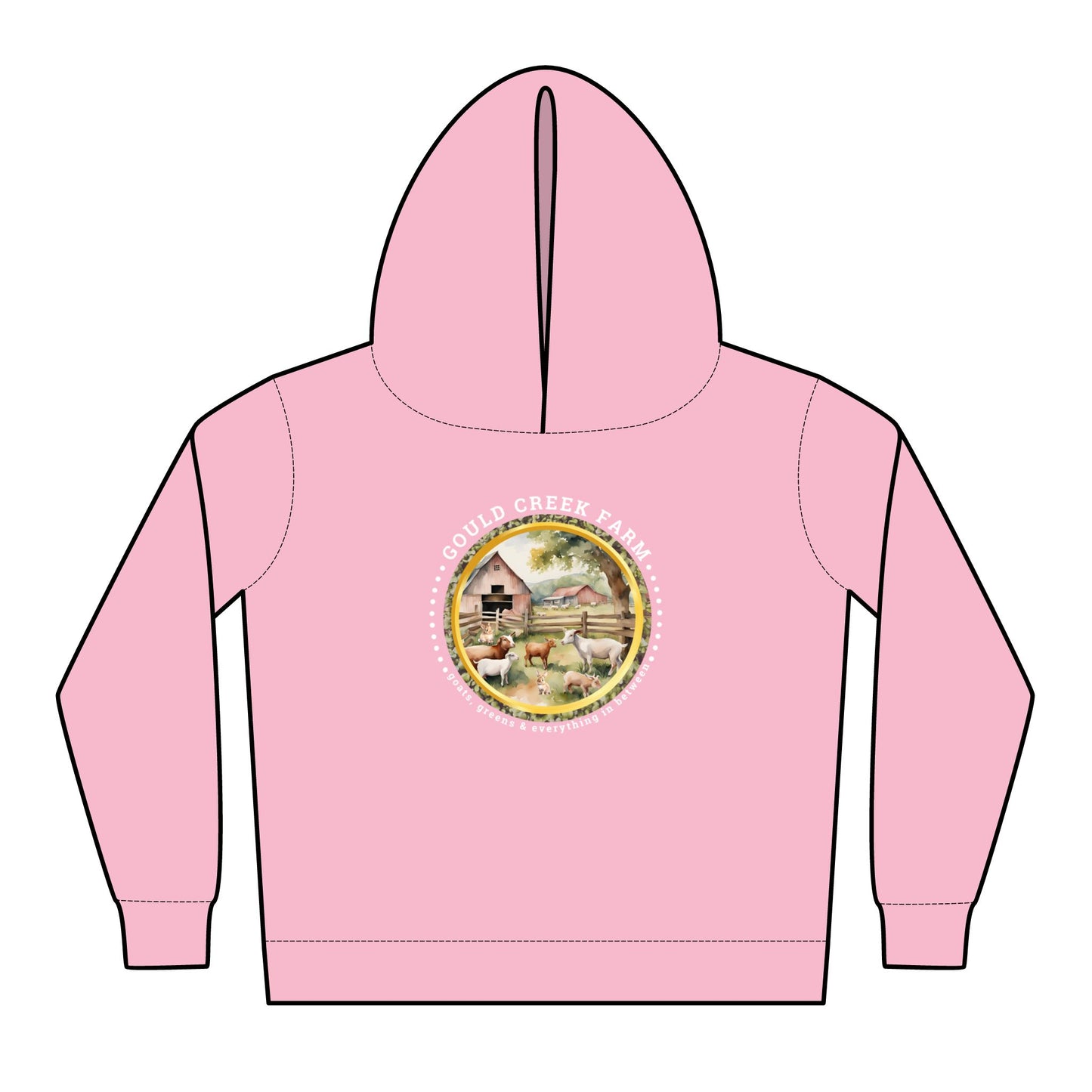 Gould Creek Farm - Toddler Pullover Fleece Hoodies