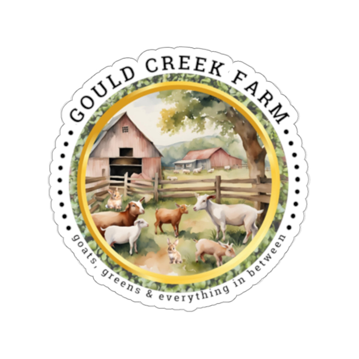 Gould Creek Farm - Kiss-Cut Stickers