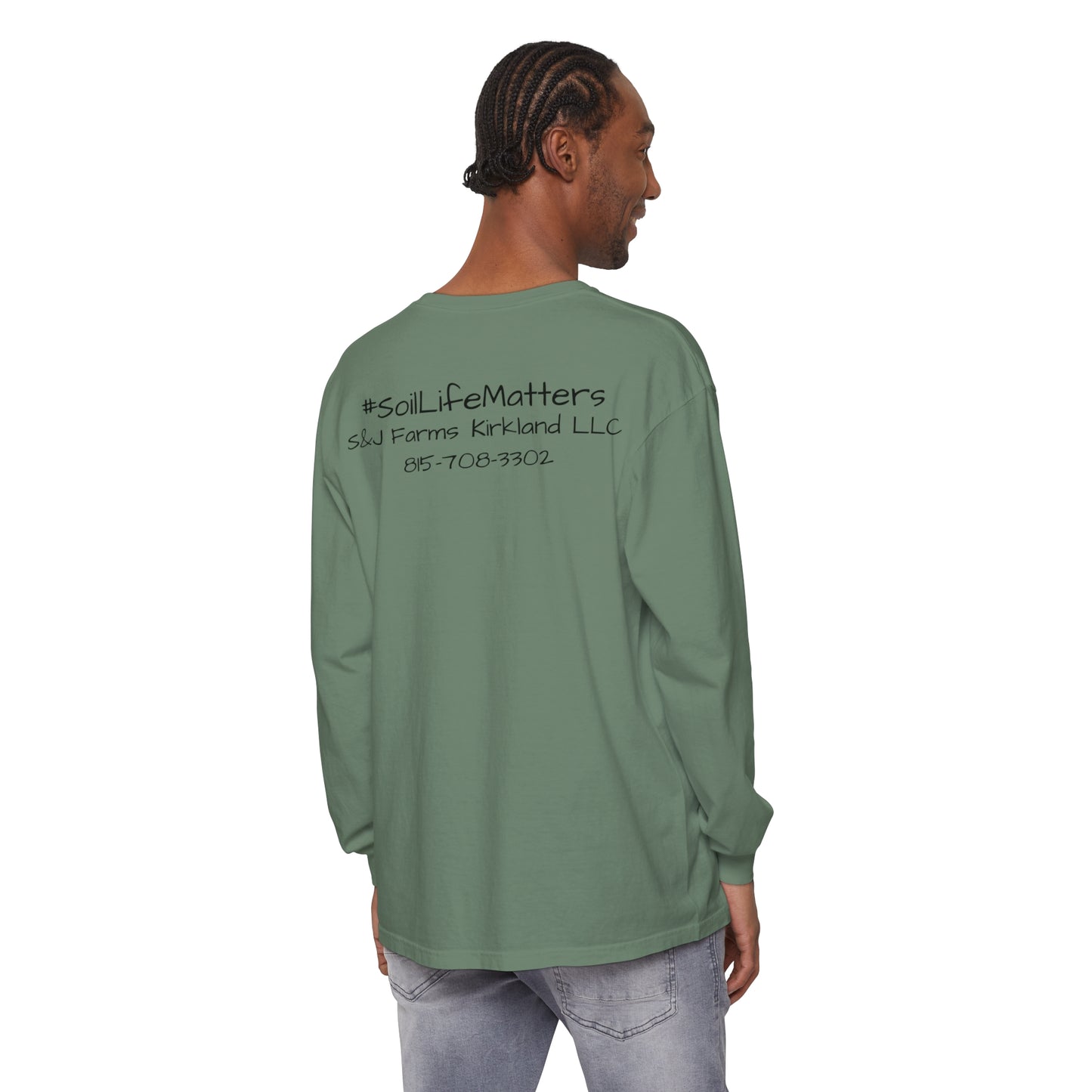 S&J Farm Kirkland LLC - Unisex Garment-dyed Long Sleeve T-Shirt