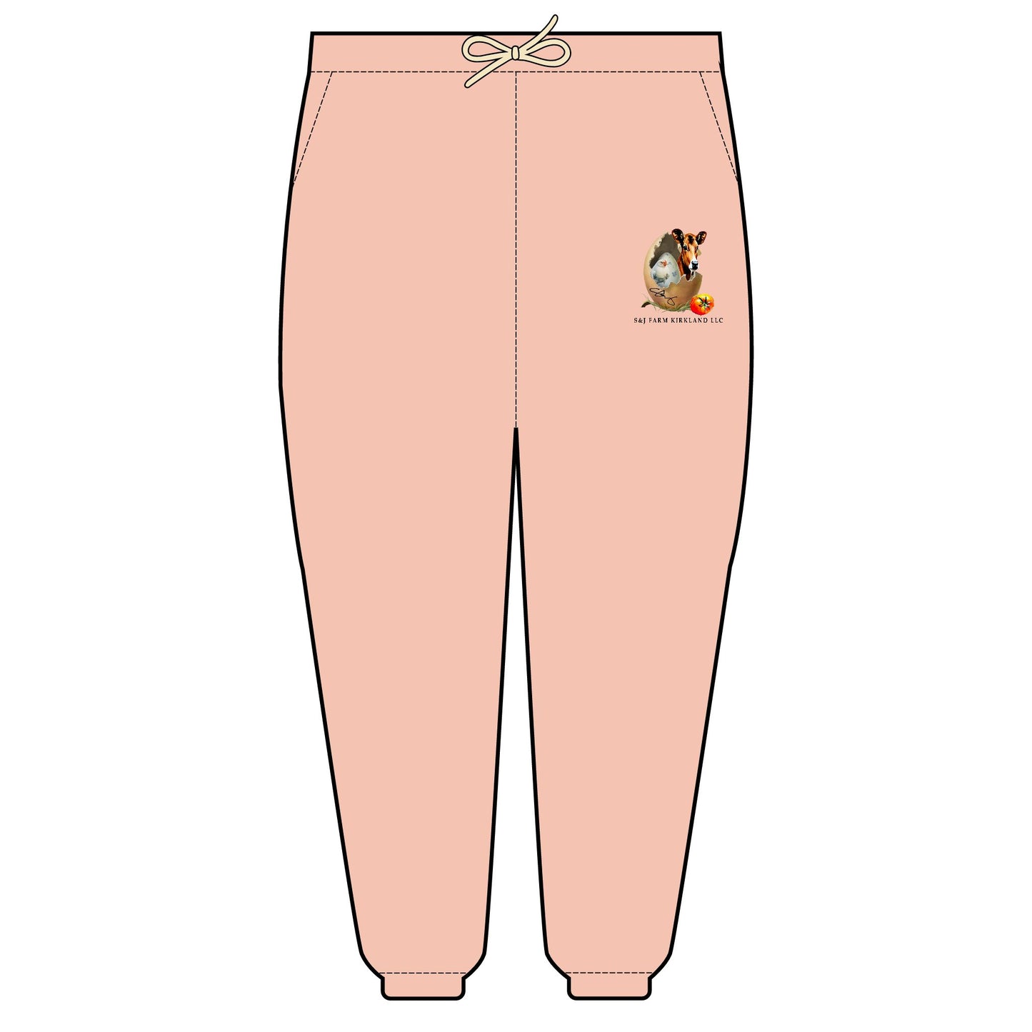 S&J Farm Kirkland LLC - Unisex Garment-Dyed Lightweight Fleece Sweatpants