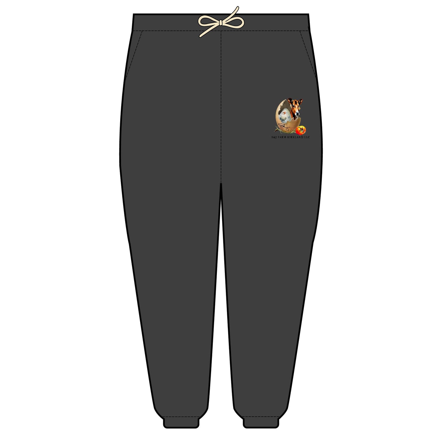 S&J Farm Kirkland LLC - Unisex Garment-Dyed Lightweight Fleece Sweatpants