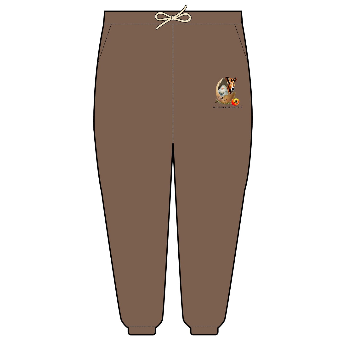 S&J Farm Kirkland LLC - Unisex Garment-Dyed Lightweight Fleece Sweatpants