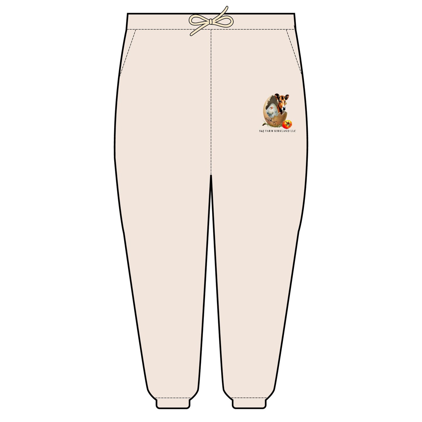 S&J Farm Kirkland LLC - Unisex Garment-Dyed Lightweight Fleece Sweatpants