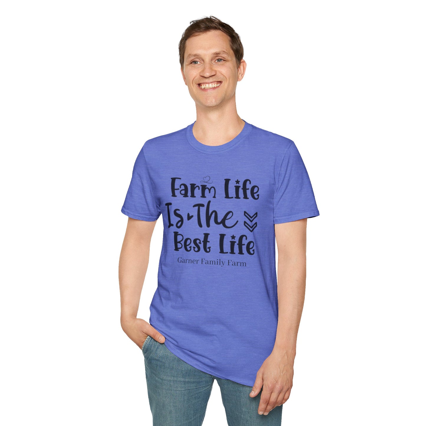 Farm Life is the Best Life GFF - Unisex Softstyle T-Shirt