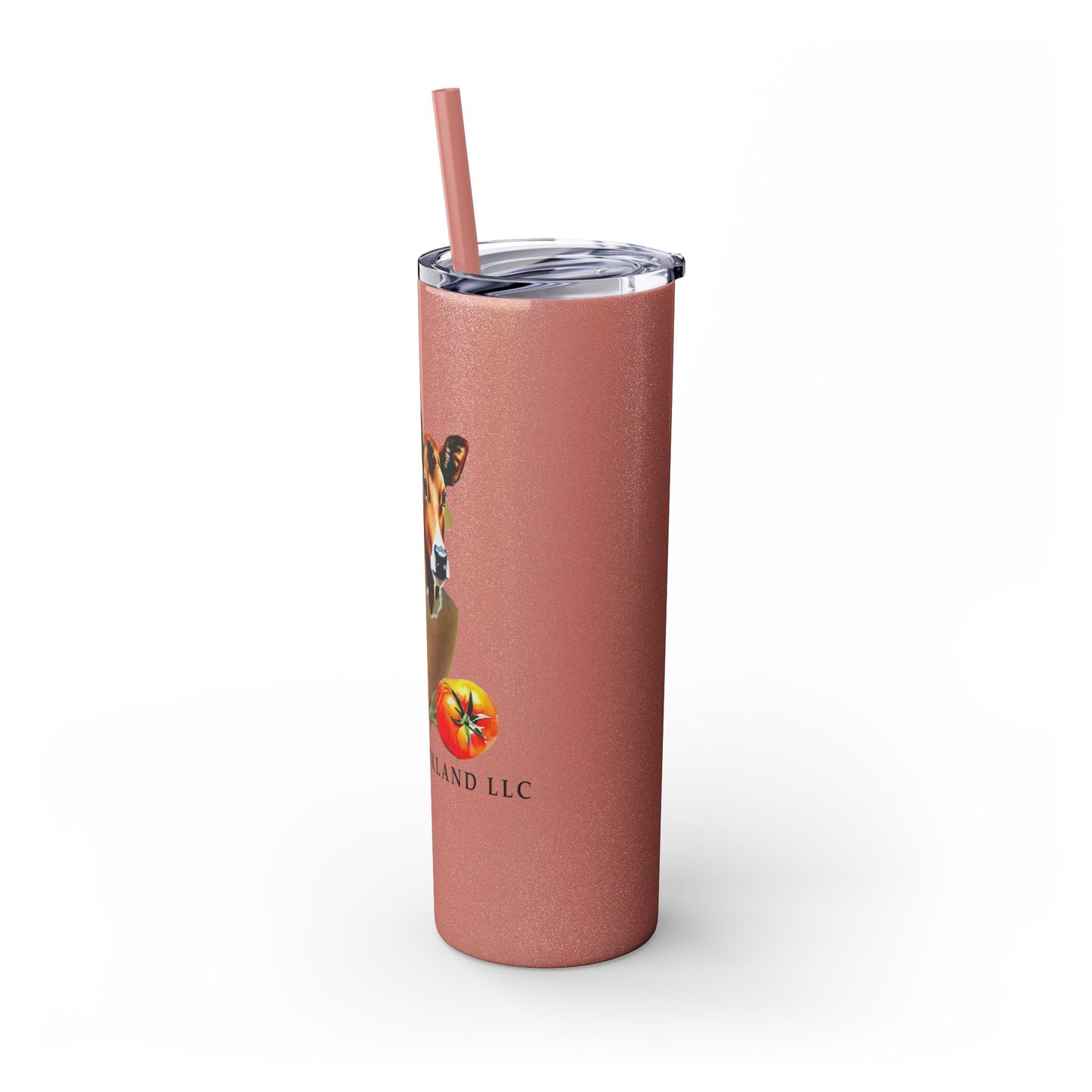 S&J Farm Kirkland LLC - Skinny Tumbler with Straw, 20oz