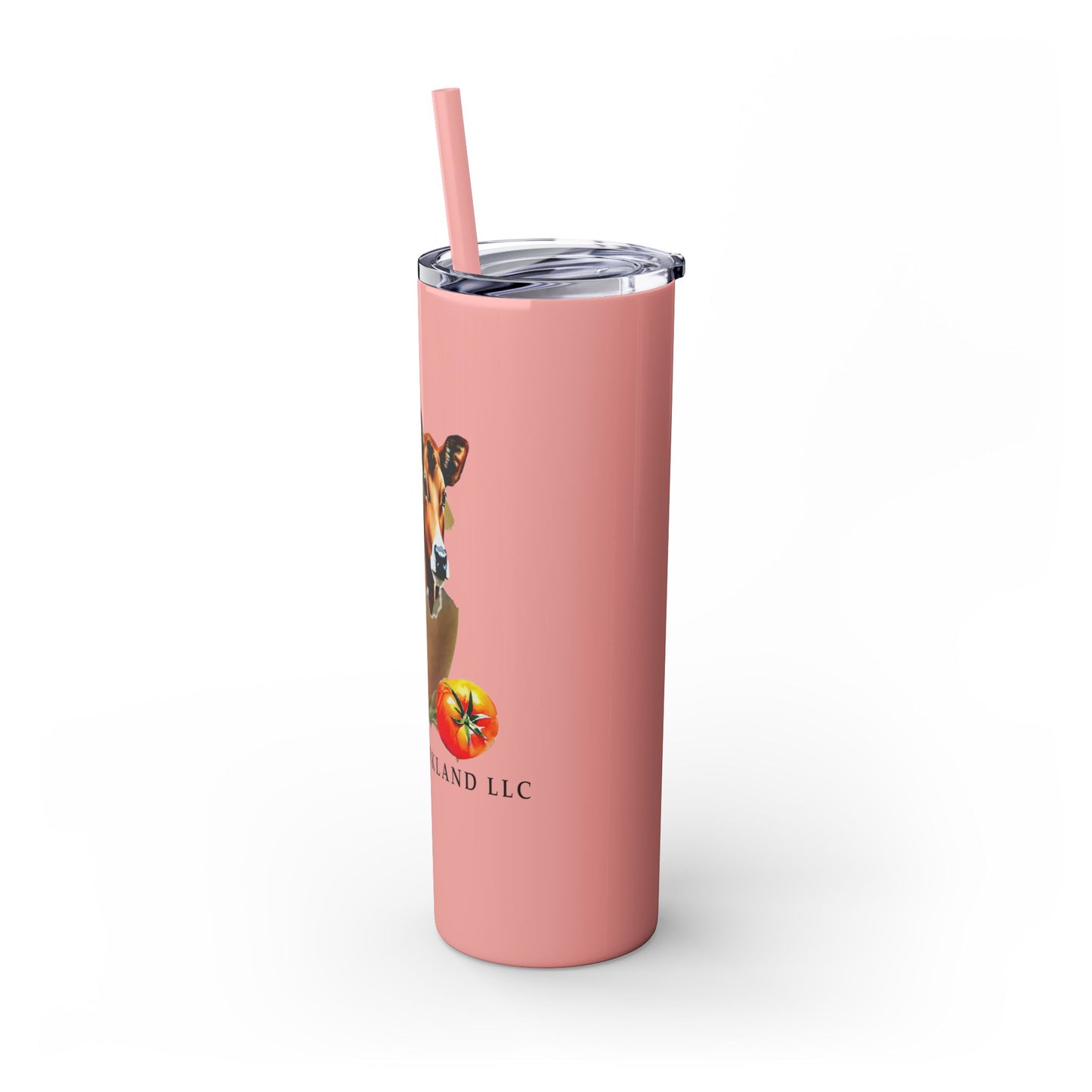 S&J Farm Kirkland LLC - Skinny Tumbler with Straw, 20oz