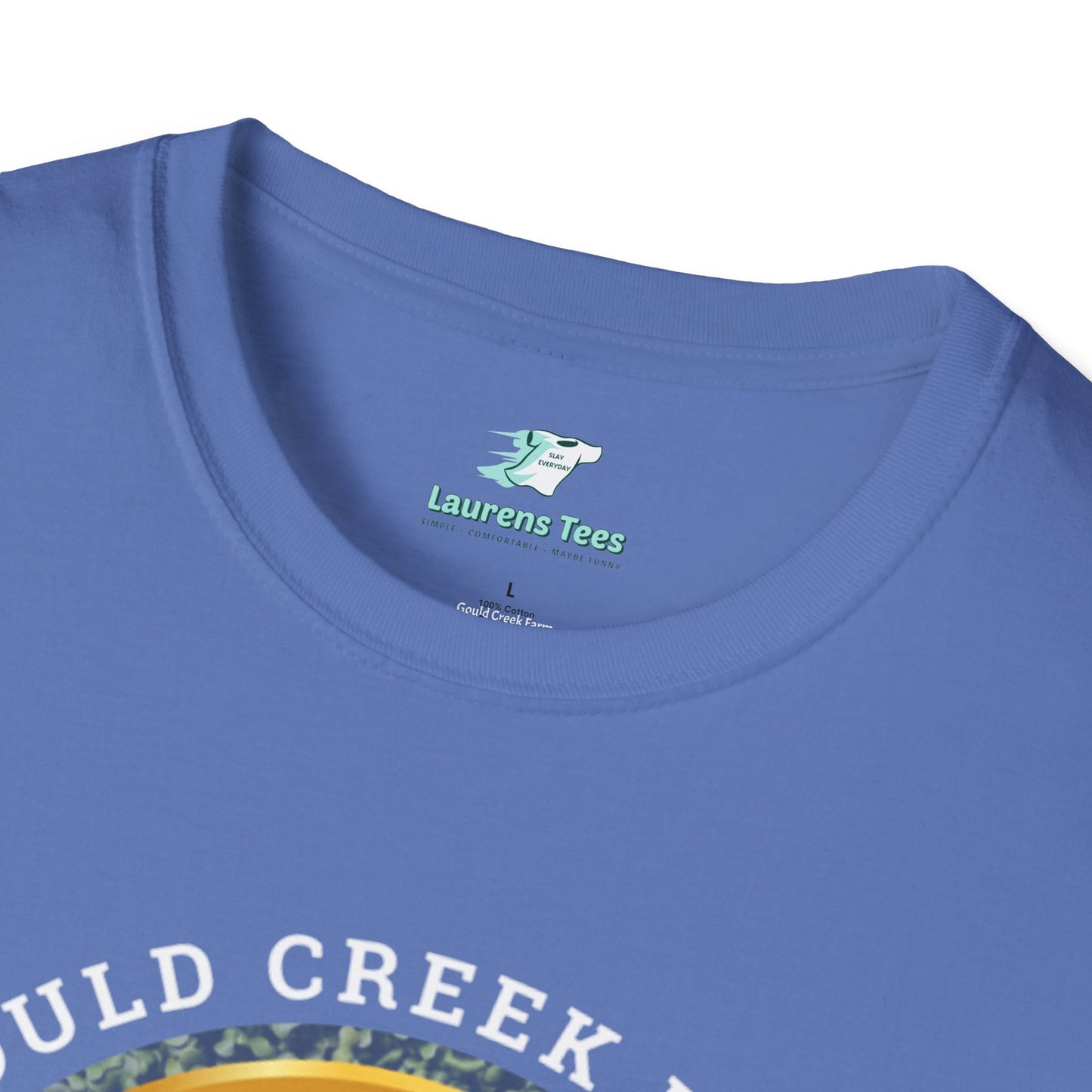 Gould Creek Farms Front - Unisex Softstyle T-Shirt