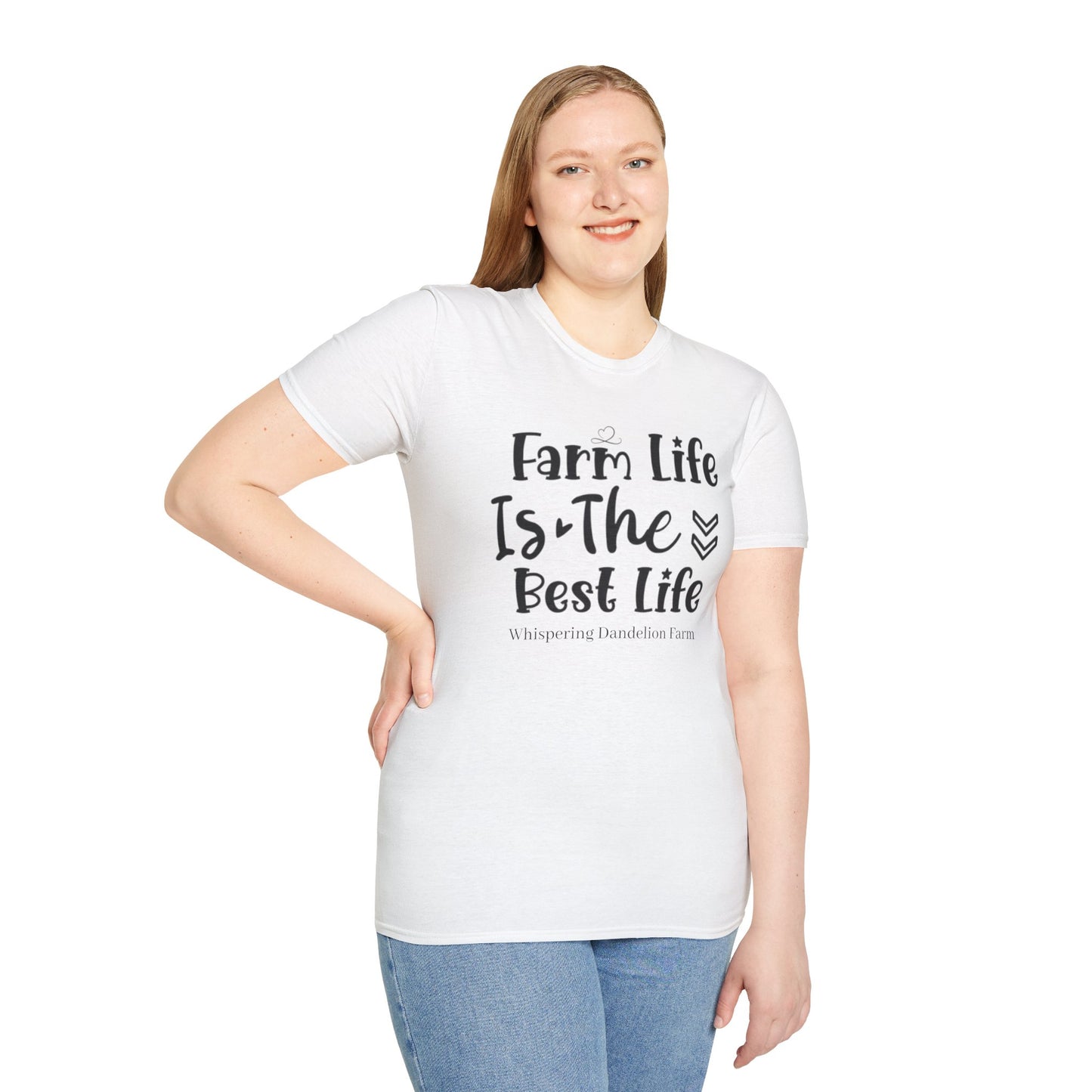 Farm Life is the Best Life WDF - Unisex Softstyle T-Shirt