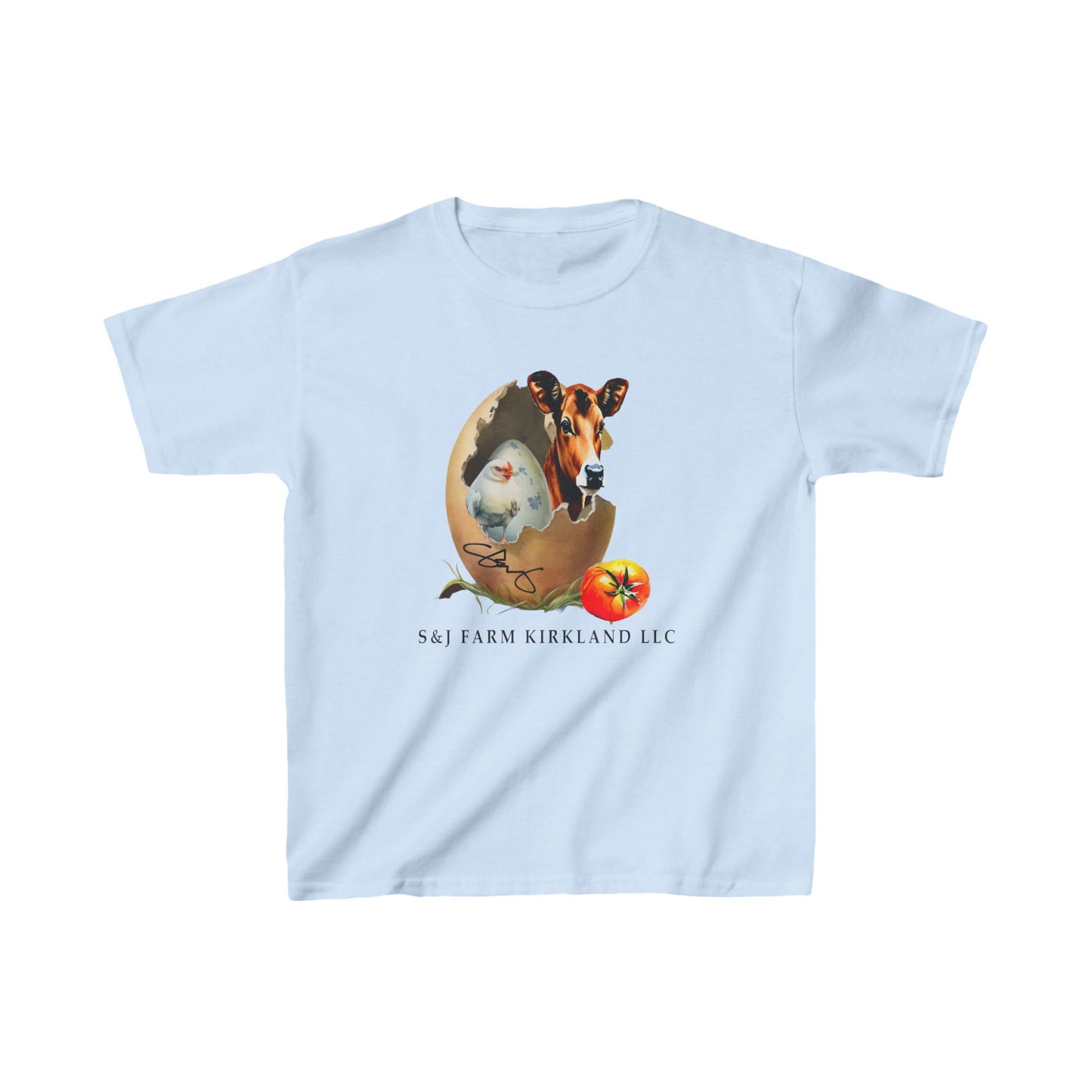 S&J Farm Kirkland LLC - Kids Heavy Cotton™ Tee