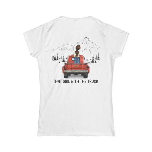 That Girl With The Truck WNC Strong - Women's Softstyle Tee