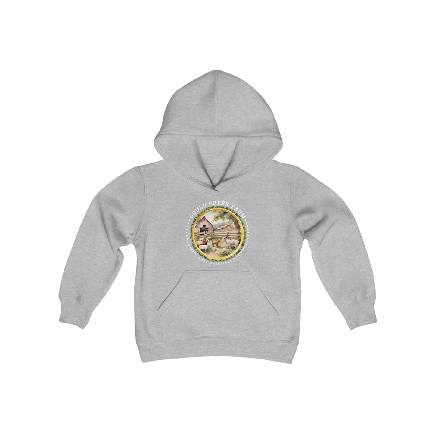 Gould Creek Farm - Youth Heavy Blend Hooded Sweatshirt