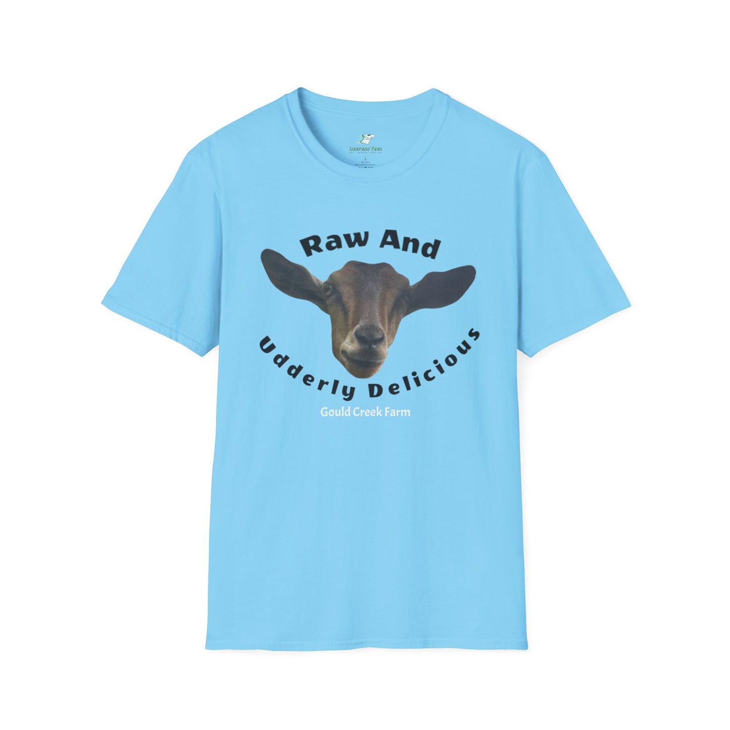 Raw And Udderly Delicious GCF - Unisex Softstyle T-Shirt