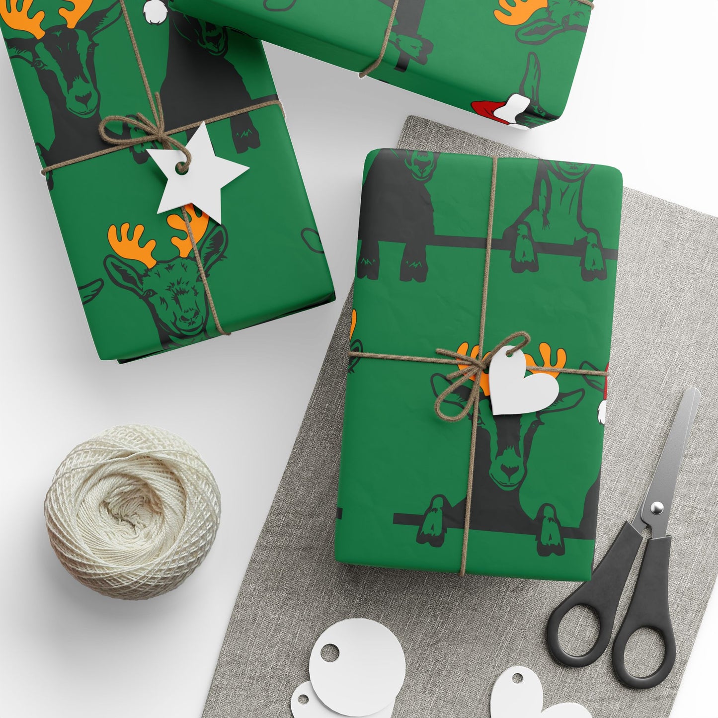 3 Goats Christmas - Wrapping Papers