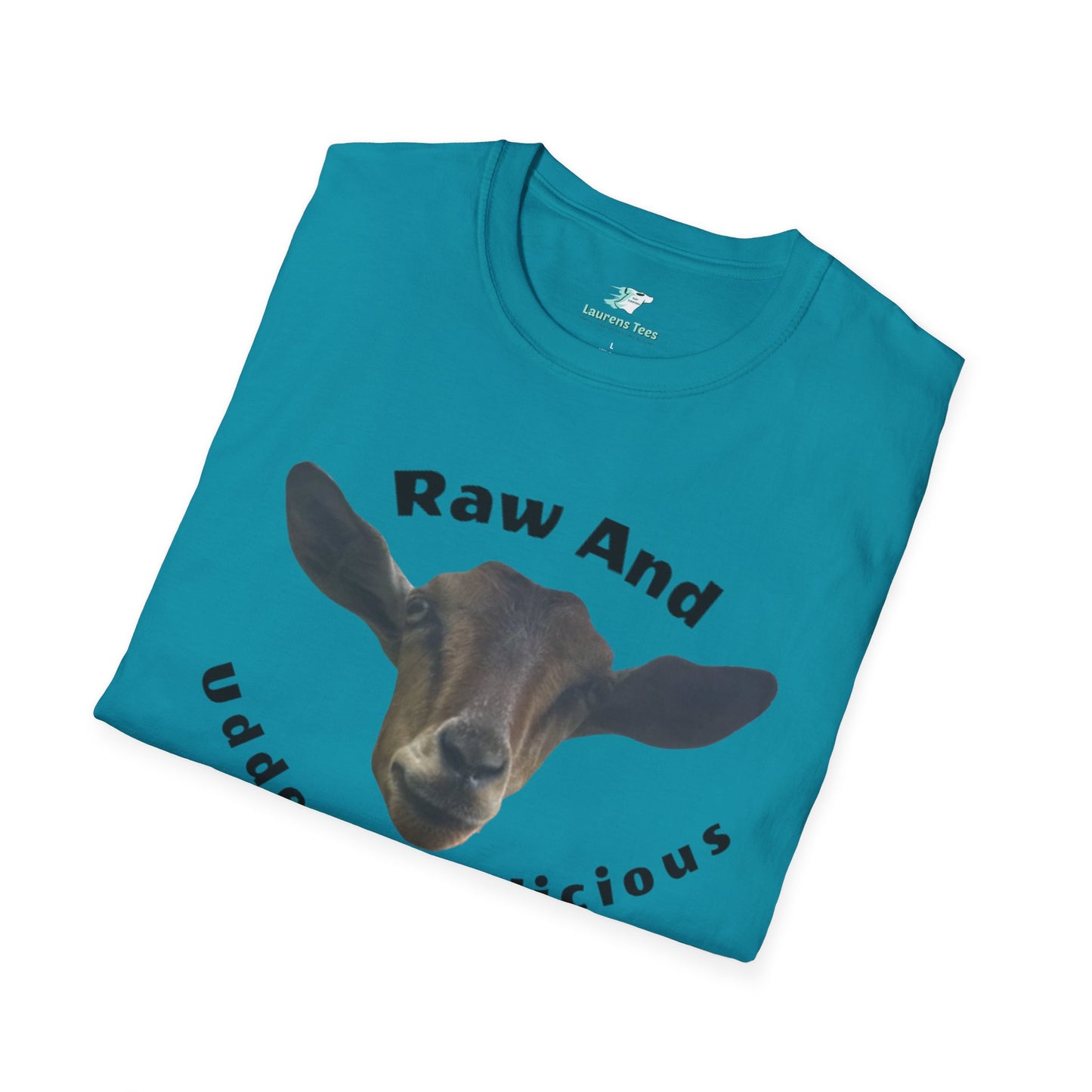 Raw And Udderly Delicious GCF - Unisex Softstyle T-Shirt