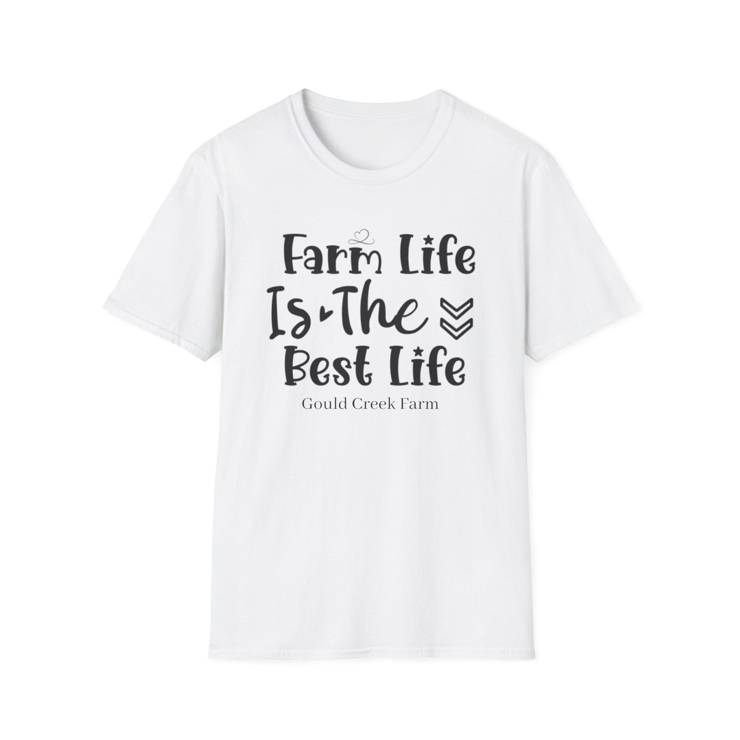 Farm Life is the Best Life GCF - Unisex Softstyle T-Shirt