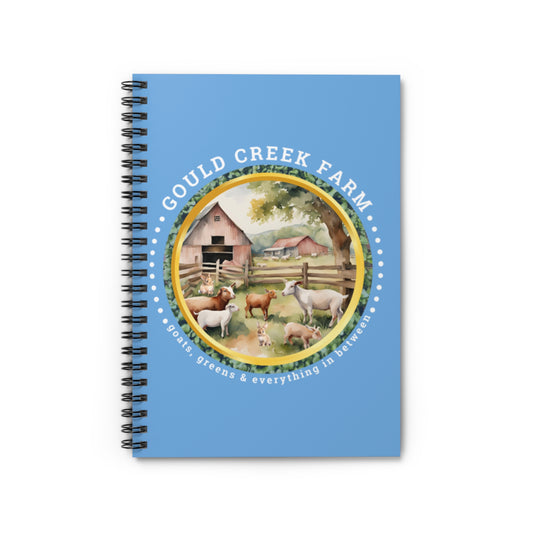 Gould Creek Farm - Spiral Notebook - Ruled Line