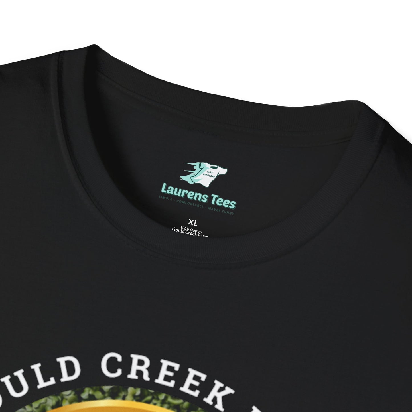 Gould Creek Farms Front - Unisex Softstyle T-Shirt