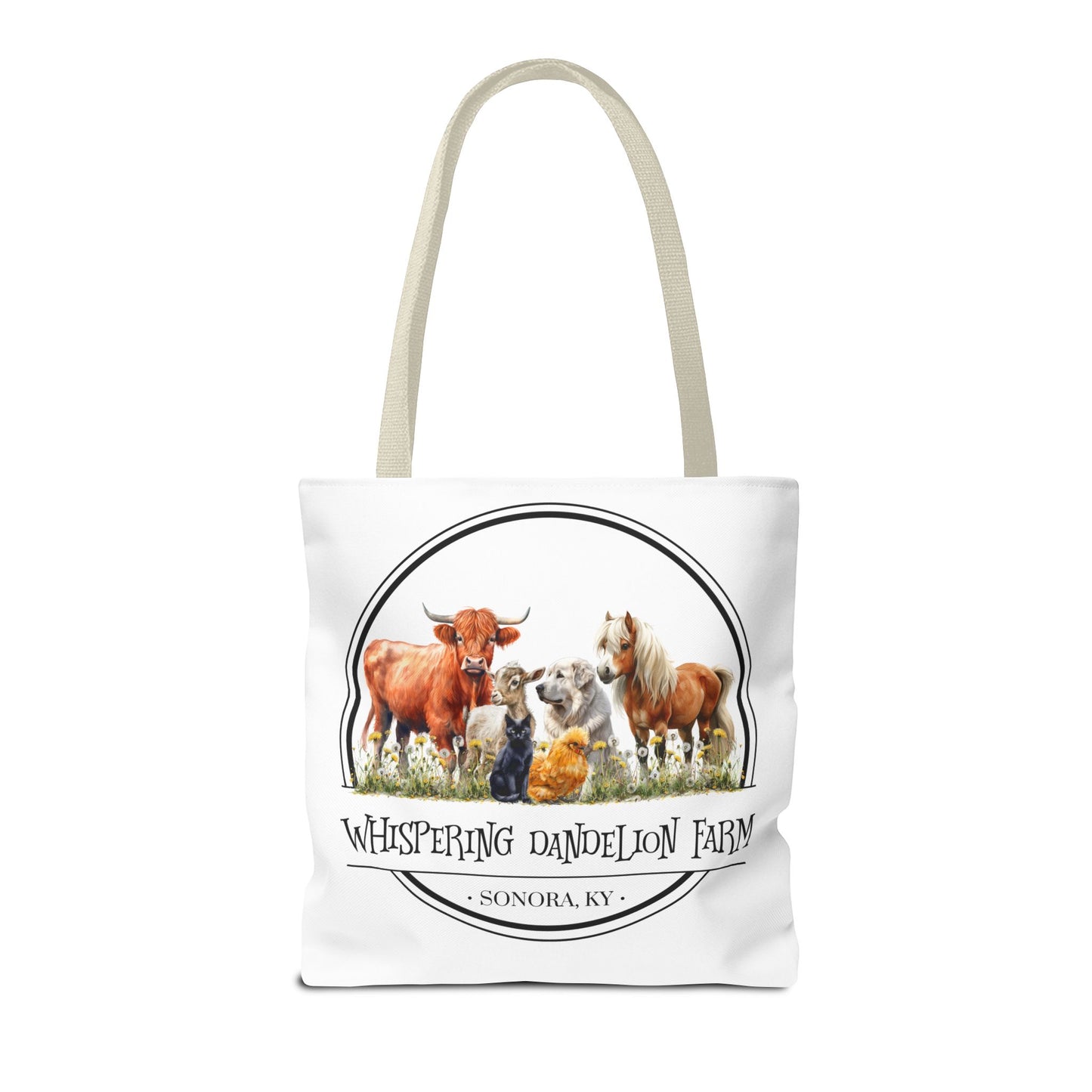 Whispering Dandelion Farm - Tote Bag (AOP)