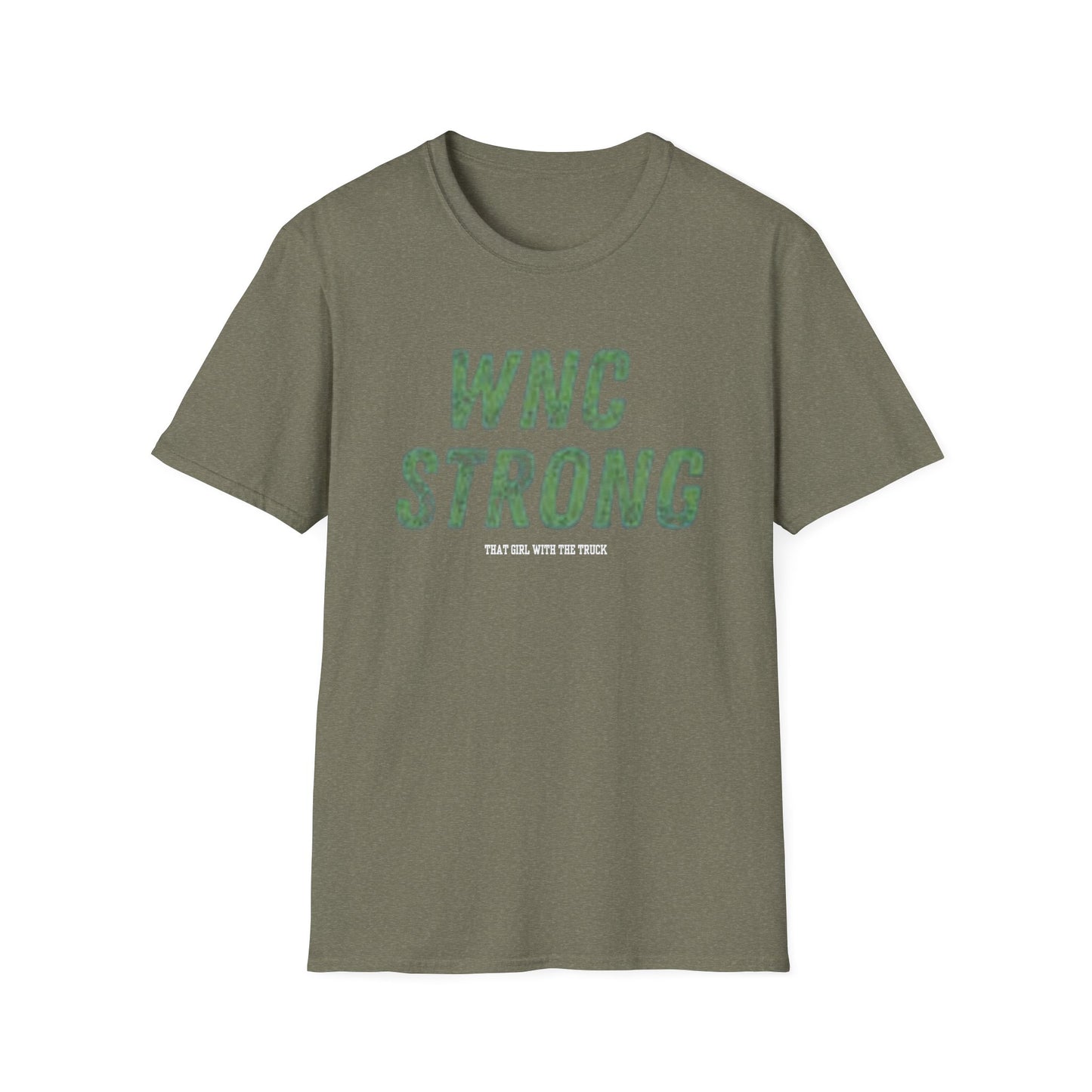 WNC Strong That Girl with The Truck - Unisex Softstyle T-Shirt