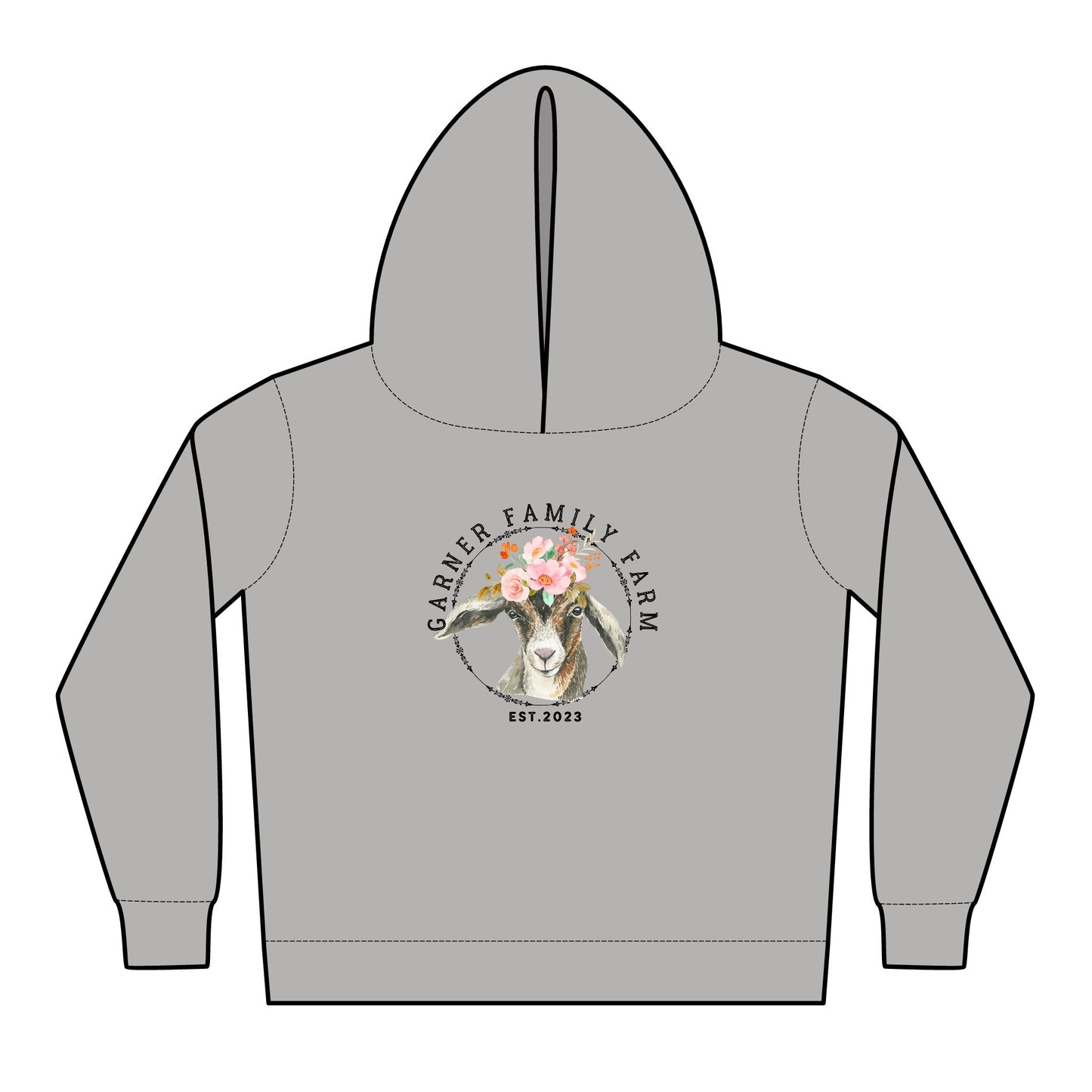 Garner Family Farm - Toddler Pullover Fleece Hoodies