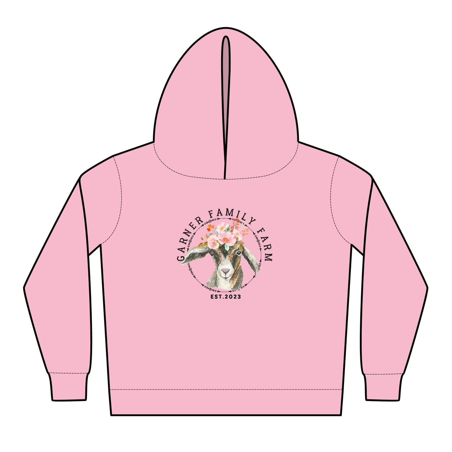 Garner Family Farm - Toddler Pullover Fleece Hoodies